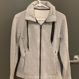 Grey lululemon size 6 jacket